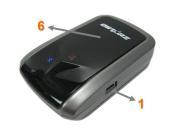 BT-Q818XT Bluetooth A-GPS Receiver 10Hz 4.