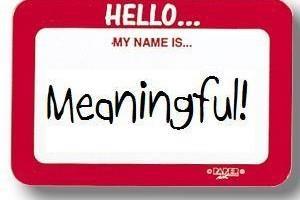 Meaningf
