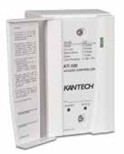 The KT-100 contains all the intelligence and necessary inputs/outputs to manage two readers on one door. Or link to other controllers (via RS-485 connection) to control thousands of doors.