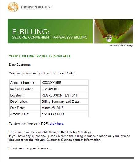 Once the ebilling contact is created, a registered user can select BILLING INFO->eBilling->Edit Contact to