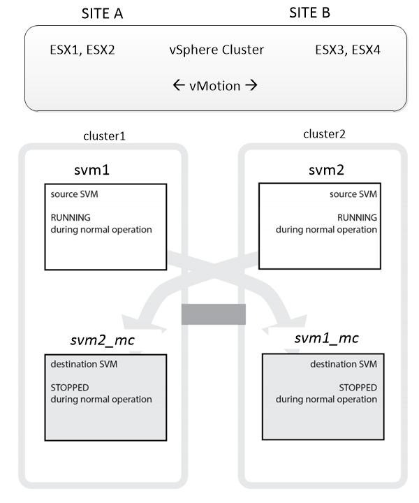 Figure 1-1: VMware vsphere Stretched
