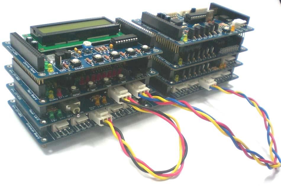 For power supply to EB02 card, user can connect external power source from IFC Power Card (IFC-PC00) to External Power In on Extension Board