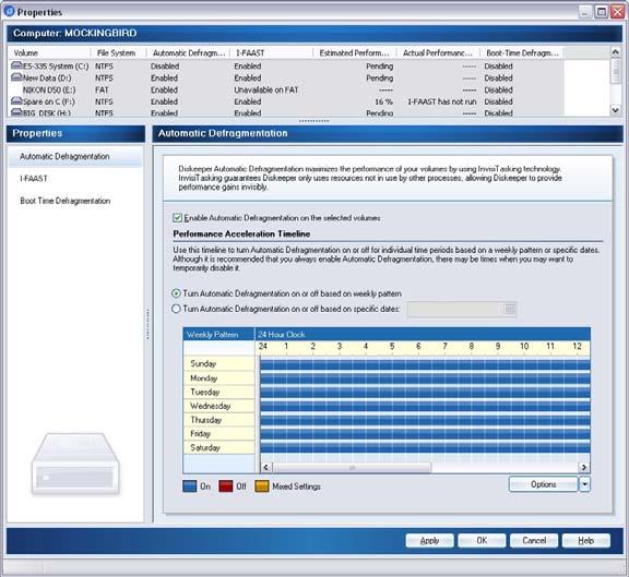 10 Getting Started Automatic Defragmentation During installation you were given the option to enable Automatic Defragmentation.