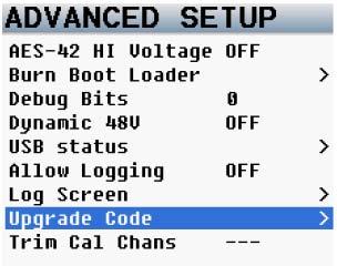 From the setup menu select the COM key. The COM number should change from AUTO to something like COM3.