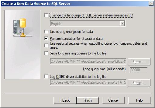 Vault Configuration for SQL