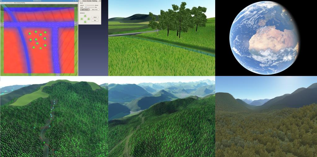 Project-Team EVASION 7 Figure 2. Proland software Proland (for procedural landscape) is a software platform originally developed for the NatSim project (see Section 8.2.2).