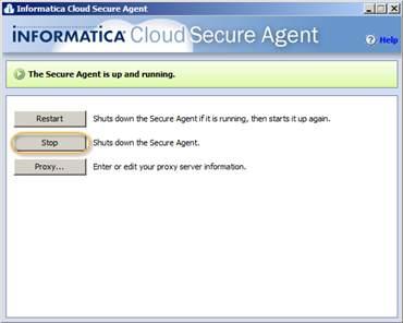 5 Managing Batches and Installing the Informatica Cloud Secure Agent Post-Installation