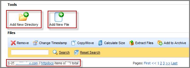 Cách 1: Sử dụng File Manager của Plesk: Bước 1: Click on "Websites & Domains" Click on File Manager Thư mục Public của Plesk