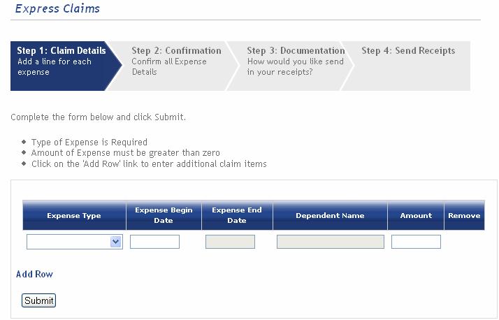 1. Go to www.mypayflex.com and click on Login, enter in your username and password and click Submit. 2.