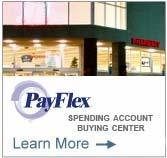 1. Go to www.mypayflex.com and click on the Spending Account Buying Center (SABC) icon located on the left-hand side of the screen. 2.