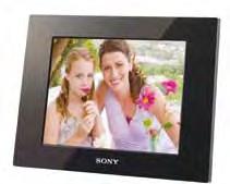 1 SWVGA clear photo LCD 2GB internal memory Full HD video and music playback Auto orientation function for enhanced viewing Multiple card slots 8" digital photo frame The 8" digital photo frame