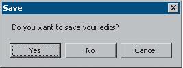Finishing your edit session Once you have finished generating features, you can stop editing and complete the exercise by saving your edits.. Click the Editor menu and click Stop Editing.