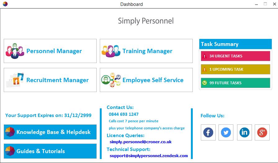 Introduction to Simply Personnel Recruitment Manager The Recruitment Manager Modules allows a user to carry out several recruitment related tasks such as setting up Vacancies and adding Applicants on