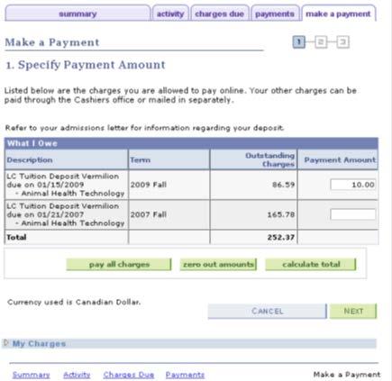 payment Find and print your T2202A Tax Form When you choose make a payment you ll be