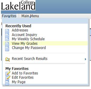 Tip #5 Set up favorites within My Lakeland so you can quickly go to the