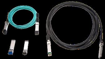 Optical interoperability with 100GbE CFP, CFP2 and CPAK Flexibility of media and interface choice on a port-by-port basis 10GBASE-CR Copper Cable 40GBASE-CR4 to 4x 10GBASE-CR Copper Cable