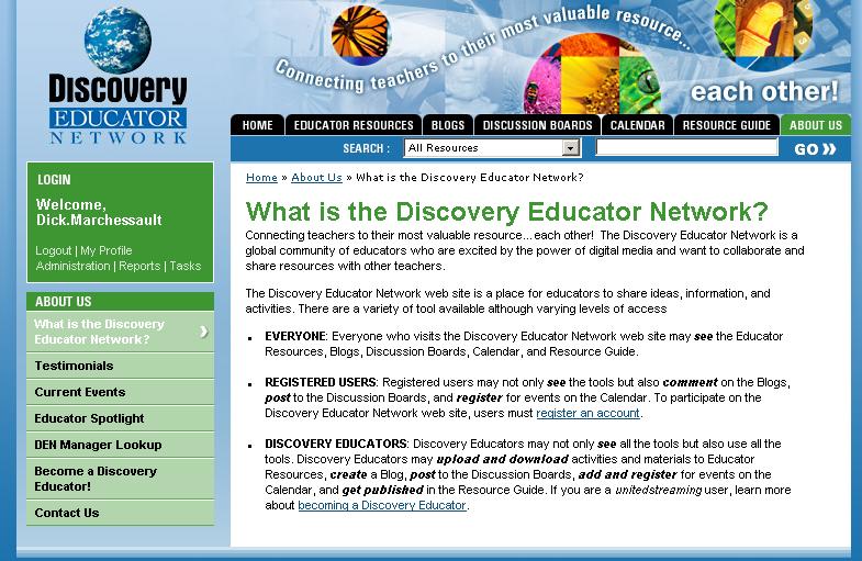 Discovery Educator Network The Discovery Educator
