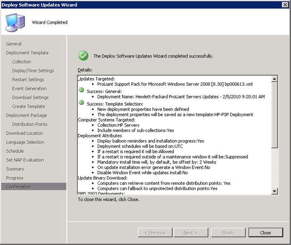 Creating an HP Server Collection Similar to Microsoft SMS 2003, a system administrator can use collections to logically group systems managed by SCCM.
