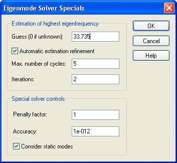 94 CST MICROWAVE STUDIO 2010 Workflow and Solver Overview This guess will now affect all subsequent calculations and should speed up the AKS solver significantly.