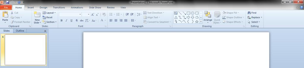 Microsoft PowerPoint 2010 Beginner To start Microsoft PowerPoint: - Go to Start > Search > Word. - You can also double-click any Microsoft PowerPoint document.