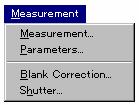 Refer to the [Calibration Curve Parameters] dialog box in Section 4.2.1. Note: If an unsaved calibration curve exists, a message will be displayed to ask the operator whether it should be saved.