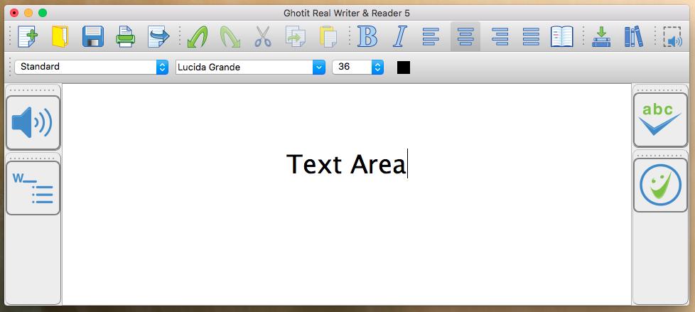 Writing and Correcting Text Real Writer& Reader 6 makes it easy for you to write a text and correct all spelling and grammar mistakes.