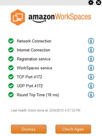 Client Reconnect This AWS WorkSpaces feature allows the users to access to their WorkSpace without entering their credentials every time when they disconnect.