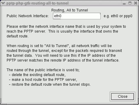 Set the Public Network Interface to the same as name as your network card, usually