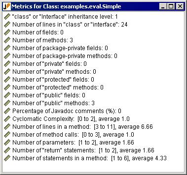 Lesson 2 - Performing Static Analysis To view the description of a certain metric, right-click that metric and choose View Rule Description from the shortcut menu.