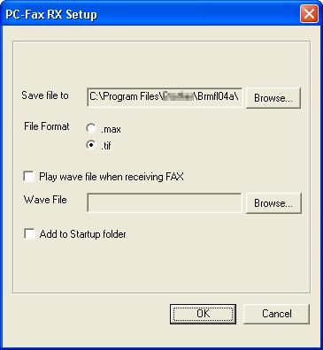 PC-FAX Software (SP 1200SF only) Setting up your PC 5 a Right-click the PC-FAX icon on your PC tasktray, and then click PC-Fax RX Setup.