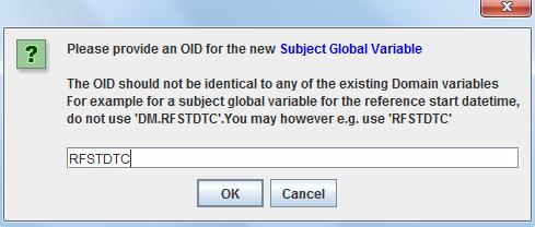 After selecting any cell in the CES:GLOBAL domain, one can add