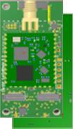 LoRa-Node Miniature size On-board chip antenna or