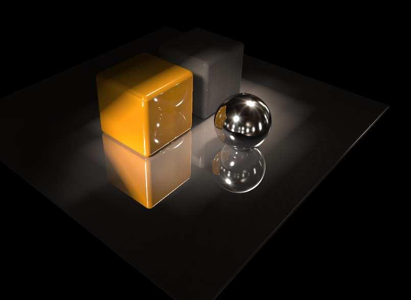 Figure 11(a) shows a set of real objects set into this lighting environment, including a 3D print of a computer model of a Greek statue.