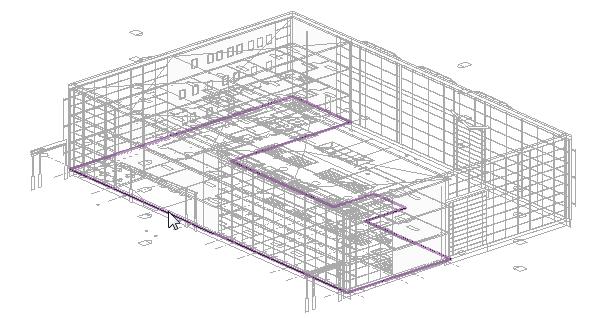 3. Give the Mass a suitable name From the draw panel select a suitable line tool and trace over the building