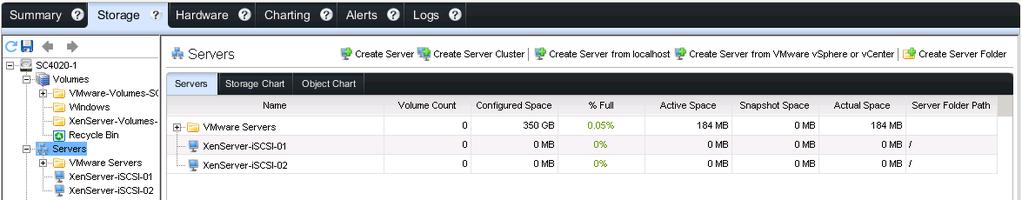 4. With Servers still highlighted, click Create Server Cluster. 5.