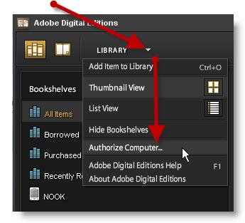 You will be taken to the OverDrive Help page. Click on the link To download Adobe Digital Editions, click here.