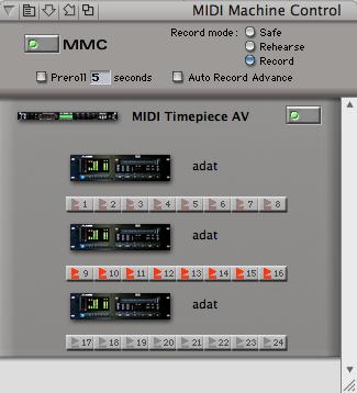 SAMPLE-ACCURATE ADAT SYNC The 828mkII can achieve sample-accurate sync with ADATs, Alesis hard disk recorders or any ADAT Sync-compatible devices.