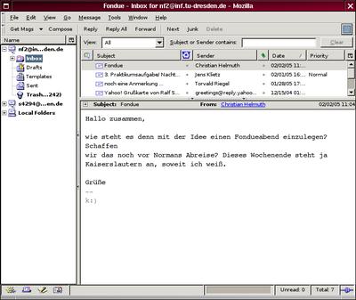 SPLIT EMAIL APP Mozilla Thunderbird GnuPG Proxy L4GnuPG X Window System L 4 Linux DOpE