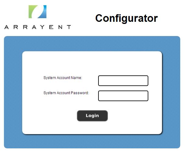 1. Logging In to the Configurator Follow the instructions below to learn how to log in to the Arrayent Configurator web application. a. Open a web browser and go to https://devkit-api.arrayent.