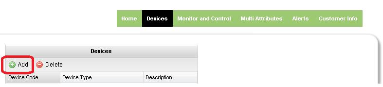 controlled. i. Click the Devices tab. ii. Click Add. iii.