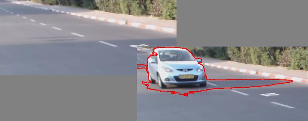 2.2. Image motion computation Here our task is to isolate the location of the license plate in each video frame, and track it across numerous frames.