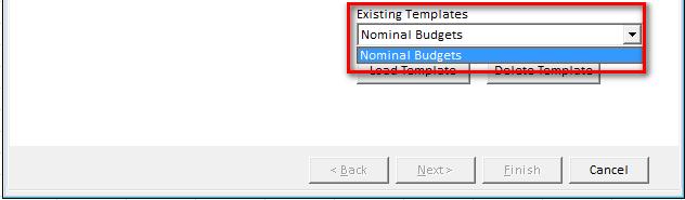 Reloading a Saved Template To use a template that you saved previously. 1. Open Excel and click on the Access tab in the Excel Ribbon. 2.