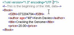 XML sample
