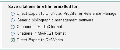 Getting citations into Refworks from various sources **NOTE** To import webpage info (not for PDFs from the web), try installing the RefGrab-It tool from RefWorks (from the Tool tab) CINAHL: 1.