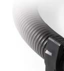 Corrugated conduits CONFIX WS for cable routeing are used where cables