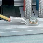 Function Pre-fabricated cables or hoses can be installed through the frame mounted at the bottom of the cabinet.