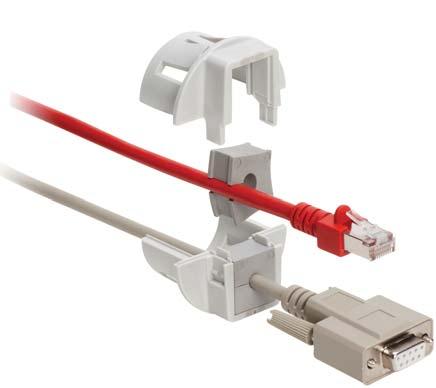 QVT-CLICK Pluggable cable glands Type Order Cable Cut-out* PU Description No. Inserts diameter QVT-CLICK 25 45730 1 QT 25.