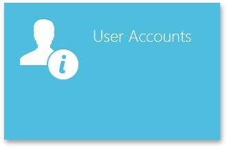 20 Manage User Accounts Report Server > > Manage User Accounts To manage user accounts on the Server, switch to the User Accounts screen.