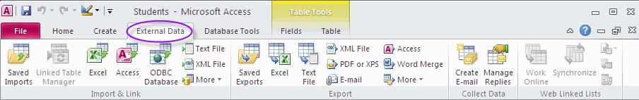 export records from/to Excel and various other file
