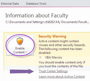 Dallas County Community College District You can also click Enable Content (as a temporary fix).